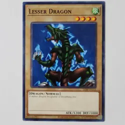 Lesser Dragon - LOB-EN113 - NM - Common - Unlimited - Yugioh - 25th - Image 1
