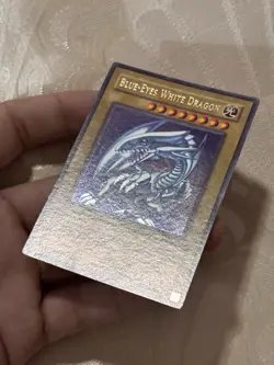 Yugioh Blue-Eyes White Dragon SDK-001 Ultra Rare ORIGINAL PRINT NM - Image 4