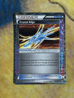 Crystal Edge 138/149 BW Boundaries Crossed Holo Ace Spec Trainer Pokemon Card - Image 1