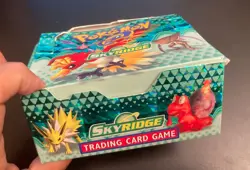 POKEMON BOOSTER BOX, SKYRIDGE (Box only, no cards) - Image 1