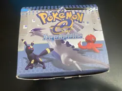 POKEMON BOOSTER BOX, AQUAPOLIS (Box only, no cards) - Image 1