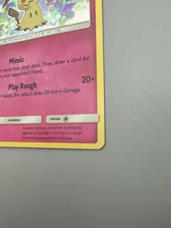 Mimikyu Promo SM163 Team Up Blister Pokemon Card Sun & Moon Holo Nice! - Image 5