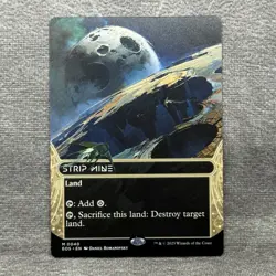 Strip Mine (Borderless) - Edge of Eternities (EOS) #40 NM MTG Card - Image 1