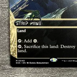 Strip Mine (Borderless) - Edge of Eternities (EOS) #40 NM MTG Card - Image 4