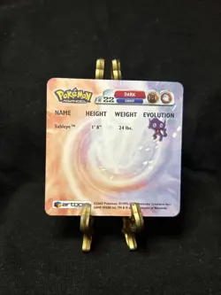 Sabeleye Pokemon Artbox Action FLIPZ Lenticular Card AF 22 Artwork Vintage 2003 - Image 2