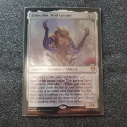 Zhulodok, Void Gorger Foil Card Commander Masters NM Condition - Image 2