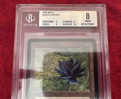 BLACK LOTUS - BETA - MTG - BGS 8 - QUAD++ GEM of a Card w/ Wonderful Shine. - Image 3
