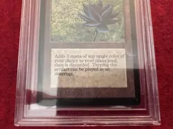 BLACK LOTUS - BETA - MTG - BGS 8 - QUAD++ GEM of a Card w/ Wonderful Shine. - Image 4