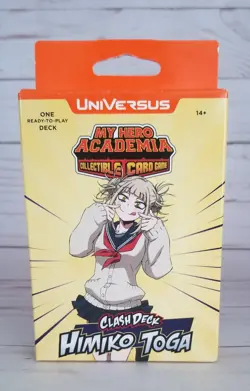 My Hero Academia Collectible Card Game Series 6 Clash Deck HIMIKO TOGA - Sealed - Image 1