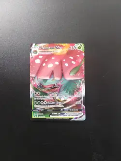 Venusaur VMAX SWSH02 NM Full Art Promo Pokemon Card - Image 1