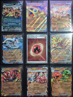 81 Ultra Rare EX/V Only Pokemon Card Lot w/ Holo Energy, All NM, No Duplicates - Image 1