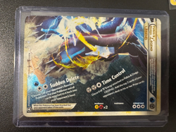 Ultra Rare Pokemon Card HeartGold SoulSilver #102/102 PALKIA & DIALGA LEGEND - Image 1