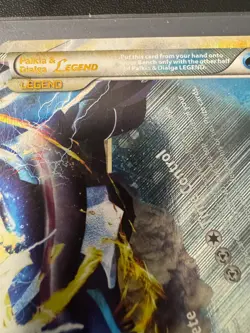 Ultra Rare Pokemon Card HeartGold SoulSilver #102/102 PALKIA & DIALGA LEGEND - Image 2