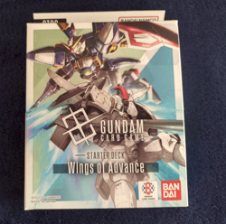 Gundam Card Game: Wings of Advance Starter Deck ST02 Bandai English Sealed - Image 1