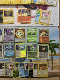 Vintage Pokemon Card Lot Holo Etc MP-Damaged 400+ Gengar Birthday Pikachu Fire - Image 2
