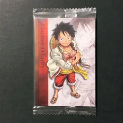 S1068 Luffy No.11 Japanese One Piece Our Memories Visual Wafer Card Sealed - Image 1
