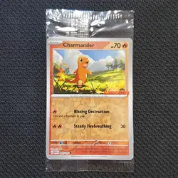 Charmander - 004/165 - GameStop Promo - Pokemon Card - New & Sealed - Lot #156 - Image 1