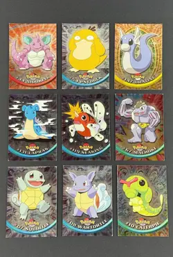 1999/2000 Topps Pokemon TV Animation Edition Foil Parallel Lot 23-Cards MP/HP👀 - Image 1