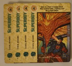 Vintage Marvel Overpower CCG Superboy Hero + 4 Specials 14 Card Lot - Image 3
