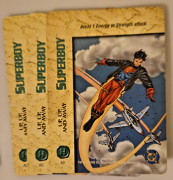 Vintage Marvel Overpower CCG Superboy Hero + 4 Specials 14 Card Lot - Image 4