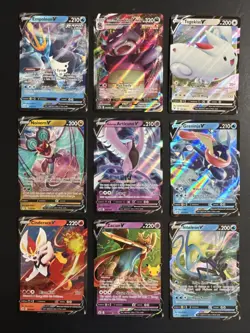 Pokemon Card Lot - (9) Cards / FULL ART HOLO’s - Image 2