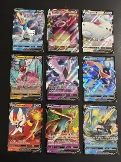 Pokemon Card Lot - (9) Cards / FULL ART HOLO’s - Image 3