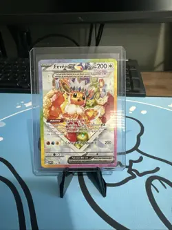 Eevee ex 174 Pokemon TCG Scarlet & Violet Prismatic SPC Promo Card SIR - NM/M - Image 1