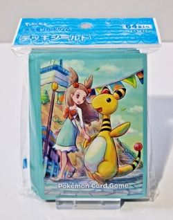 Jasmine & Ampharos Card Sleeves (64) Pokemon Center Japan New/Sealed - Image 1