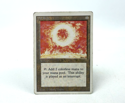 Sol Ring Magic the Gathering Revised Edition MP/HP Regular Card MTG TCG - Image 1