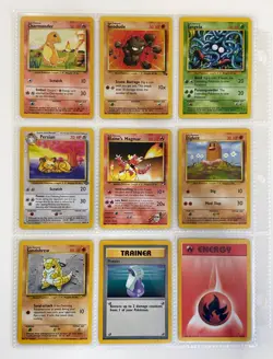 Pokemon Card Binder Collection - Vintage Card Lot | 1999-2000 WOTC Rare/Uncommon - Image 1