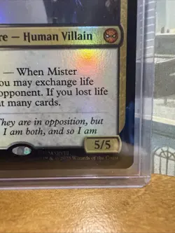 NM Foil Mister Negative, MTG, Marvel's Spider-Man, Magic the Gathering, 135 - Image 3
