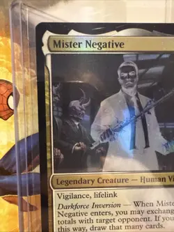 NM Foil Mister Negative, MTG, Marvel's Spider-Man, Magic the Gathering, 135 - Image 5