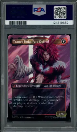 2025 MTG Final Fantasy Borderless Surge Foil #0544 Kuja Trance Kuja PSA 10 - Image 2