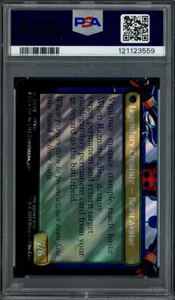 2025 MTG Final Fantasy Borderless Surge Foil #0526 Fang Fearless I'cie PSA 10 - Image 2