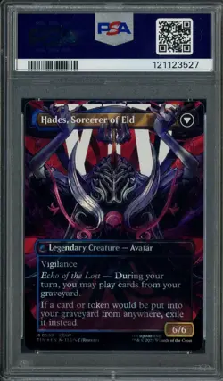 2025 MTG Final Fantasy Borderless Surge Foil #0539 Emet-Selch Unsundered PSA 10 - Image 2