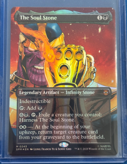 THE SOUL STONE Borderless Foil - Magic The Gathering: Spider-Man #243 - Image 1