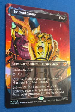 THE SOUL STONE Borderless Foil - Magic The Gathering: Spider-Man #243 - Image 3