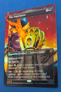 THE SOUL STONE Borderless Foil - Magic The Gathering: Spider-Man #243 - Image 4