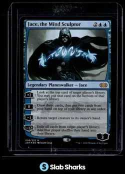 2020 MAGIC THE GATHERING DOUBLE MASTERS #056 JACE, MIND SCULPTOR - Image 1