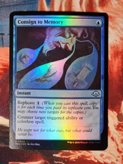 Consign to Memory Foil Modern Horizons 3 Magic Gathering MTG MH3 - Image 1