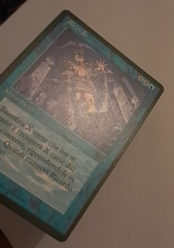 Recall EX (Ricordo) Italian Legends MTG Magic the Gathering - Image 3