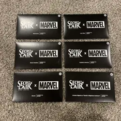 MTG Secret Lair Marvel Rainbow Foil Bundle + Arcane Signet Promo In Hand - Image 1