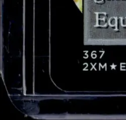 2020 MAGIC THE GATHERING DOUBLE MASTERS #367 SWORD OF WAR AND PEACE FOIL RARE - Image 4