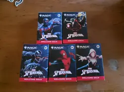 Spider-Man Magic the Gathering Welcome Deck Complete Set Poster And Comic Book - Image 1