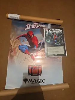 Spider-Man Magic the Gathering Welcome Deck Complete Set Poster And Comic Book - Image 2