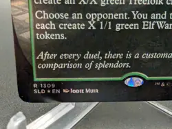 Sylvan Offering (Rainbow Foil) Secret Lair Drop Foil - Image 2