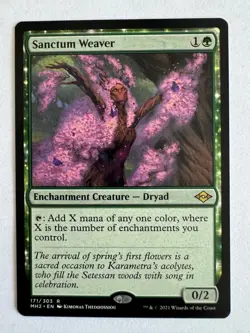 1x Sanctum Weaver - Modern Horizons 2 - MTG - Image 1