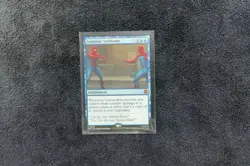 MTG Marvel Spider-Man Impostor Syndrome Mythic Rare Enchantment #34 - Image 5