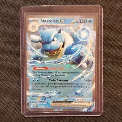 Blastoise ex 009/165 - Pokemon 151 Card - Lot #162 - Image 1