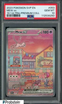 2023 Pokemon SVP EN 151 Ultra Premium Coll #053 Mew Ex PSA 10 GEM MINT - Image 1